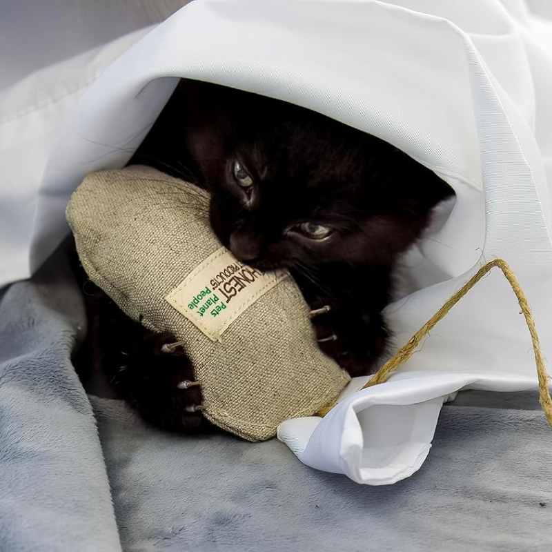 Natural Hemp Mouse Cat Toy | Non-Toxic | Eco-Mouser