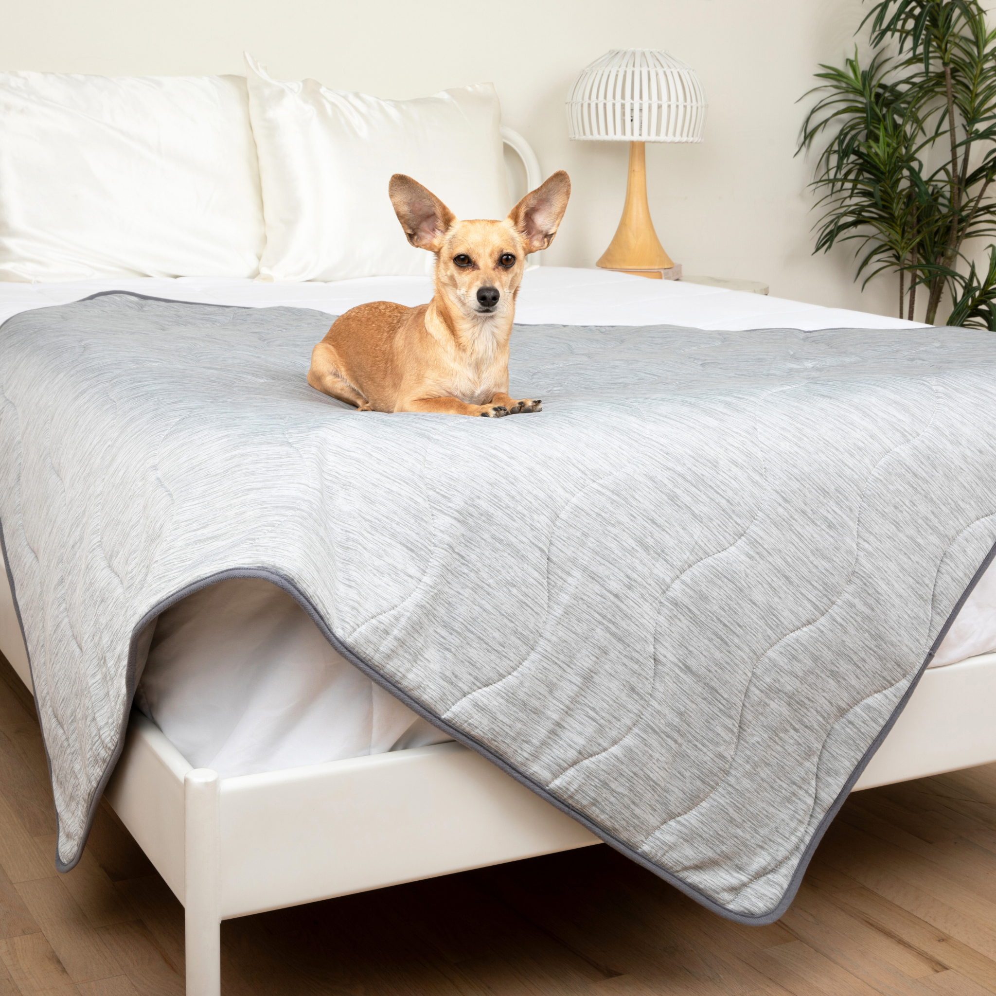 PupChill™ Cooling Waterproof Pet Blanket - Arctic Grey
