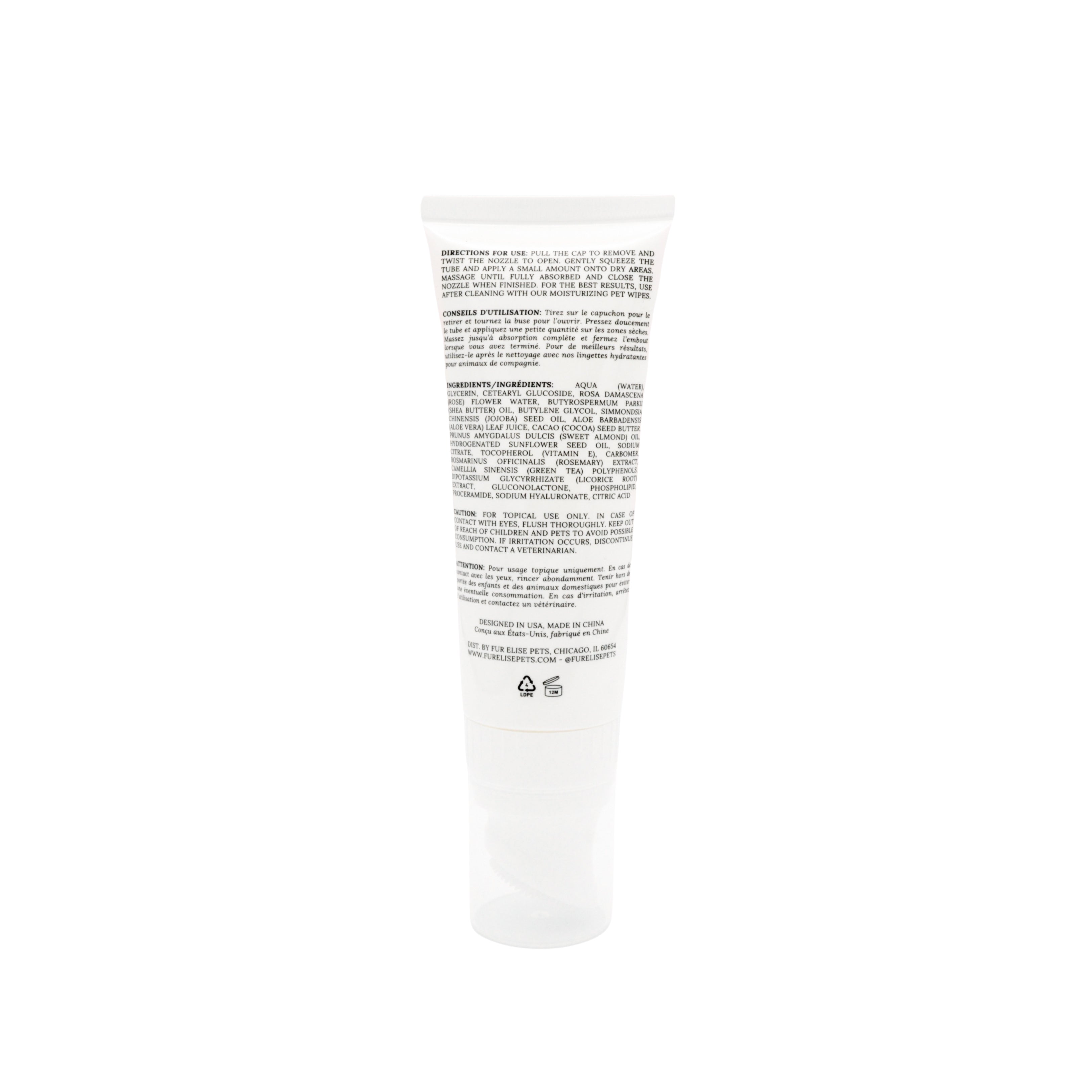 Plant Based Le Paw Cream For Paws & Nose - Paraben Free