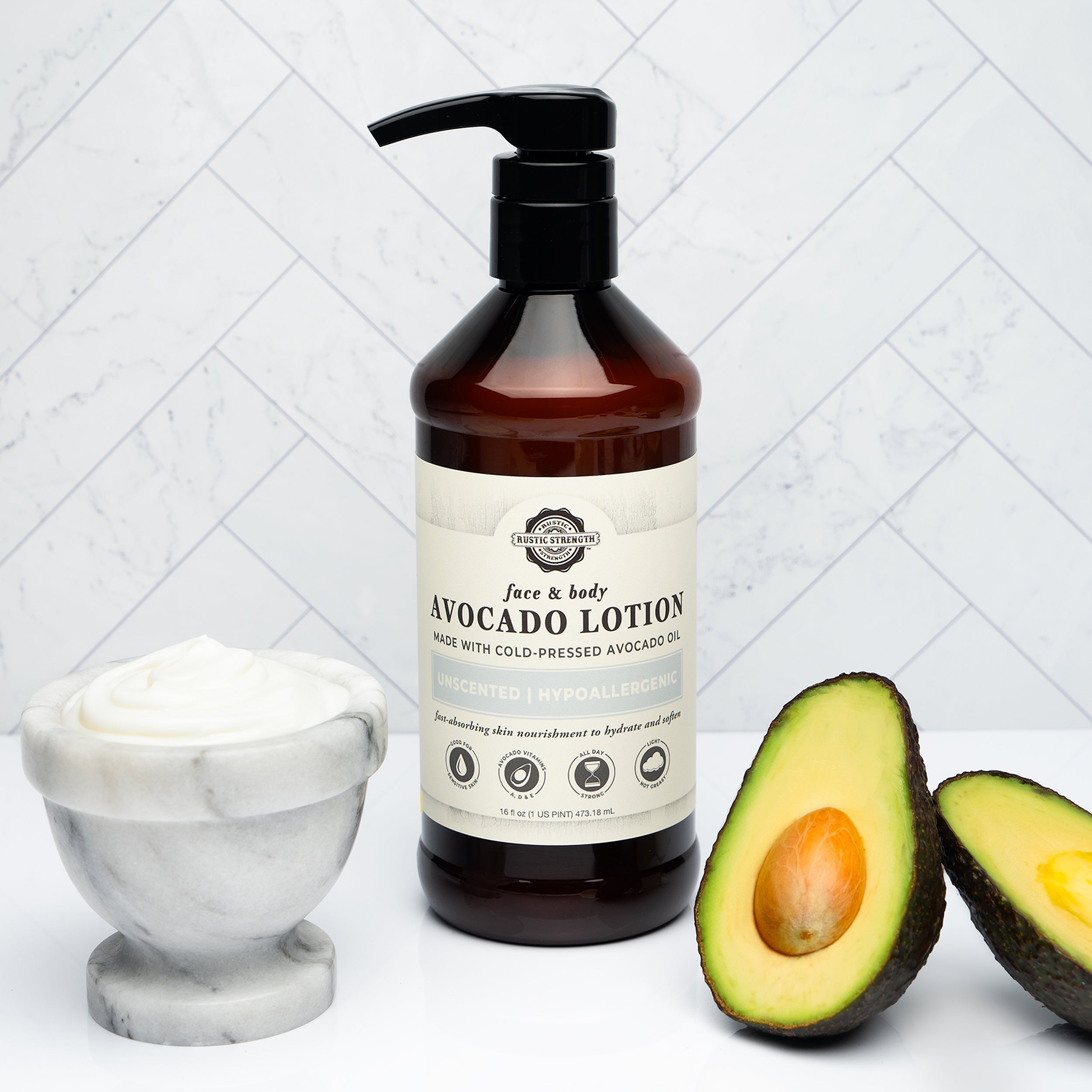 Avocado Lotion | Rosemary & Mint