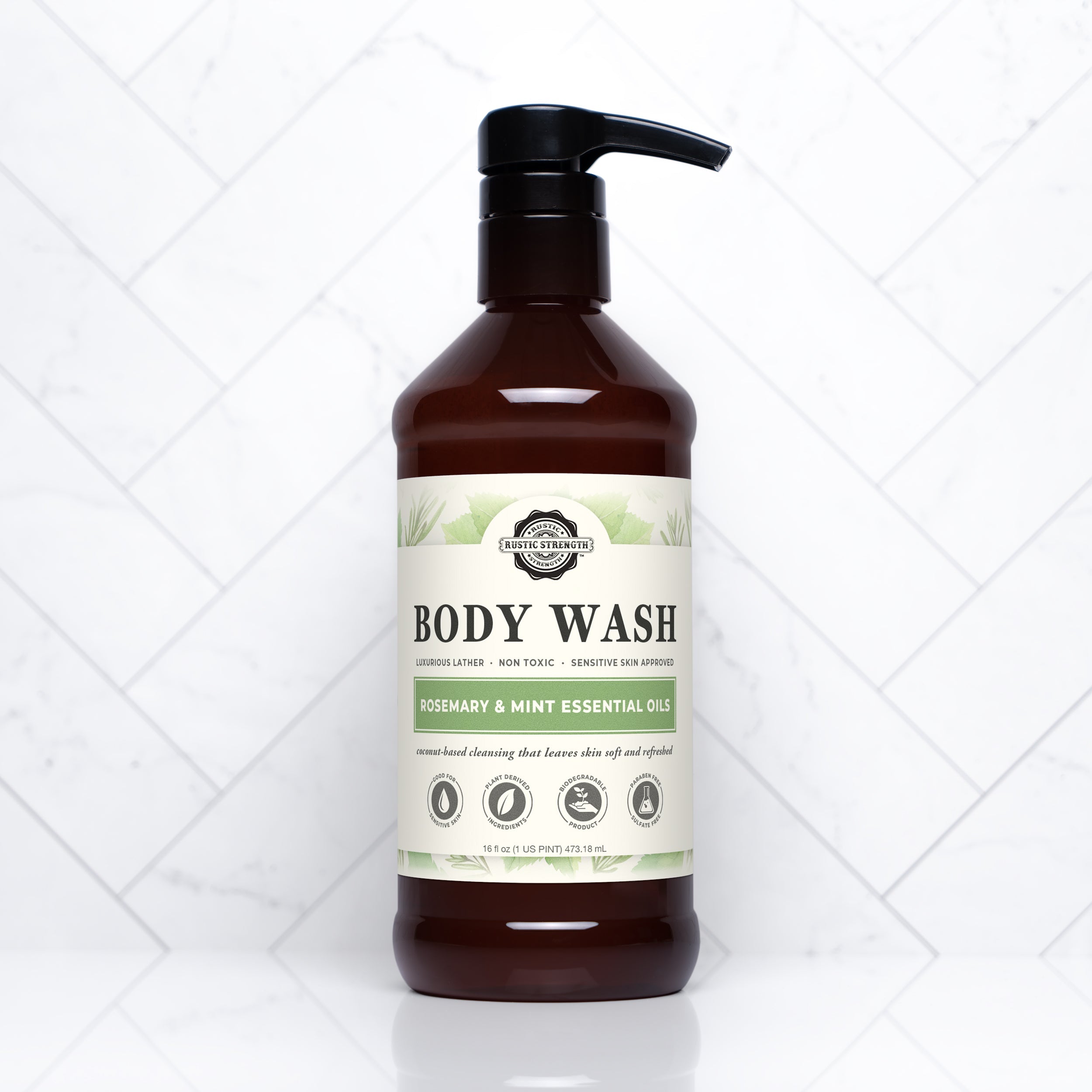 Moisturizing Body Wash | Rosemary & Mint