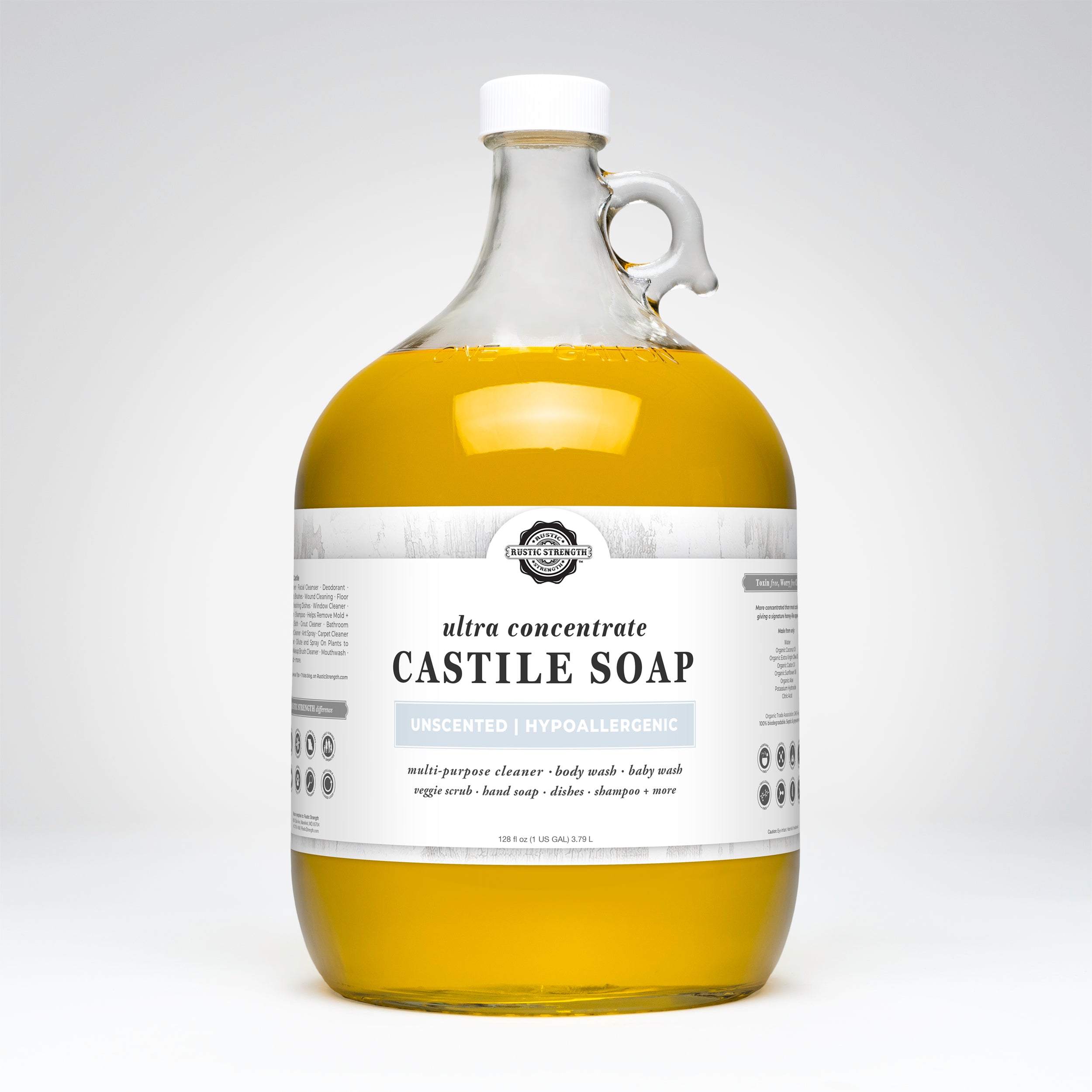 Castile Soap - Ultra Concentrate | Unscented