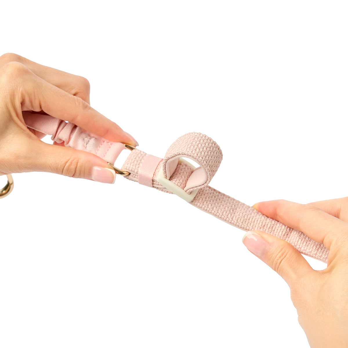 Adjusting the length of the Madison City leash