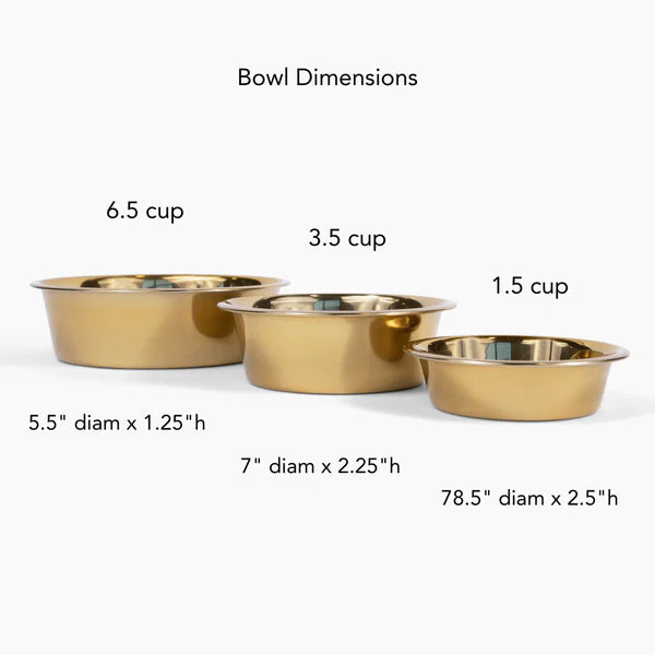 Stainless Steel Extra Pet Bowls For Acrylic Feeders