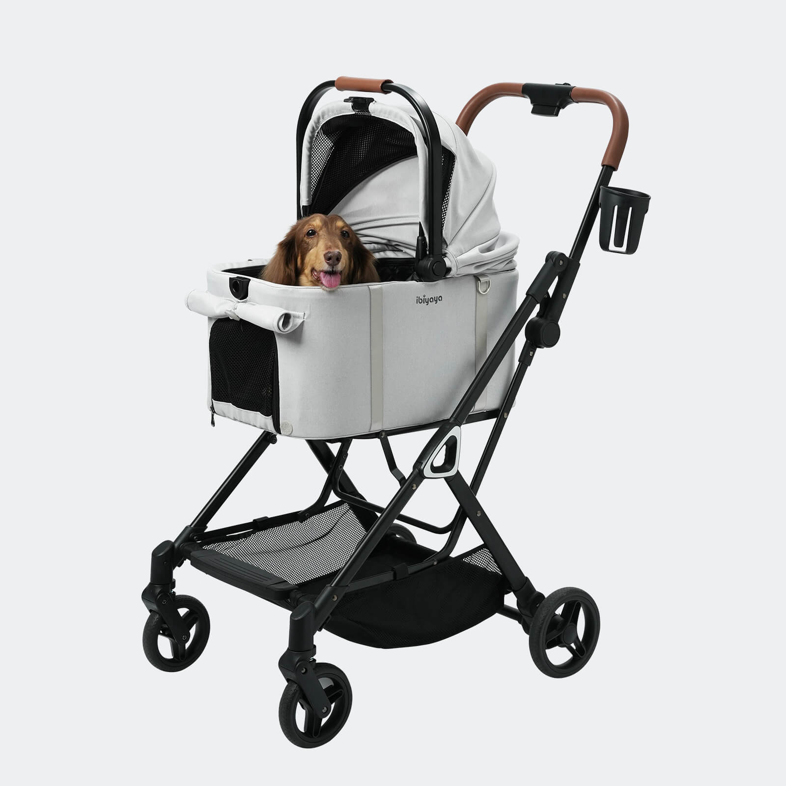 Lightweight Aluminum Stroller With Detachable Pet Carrier | Tinker