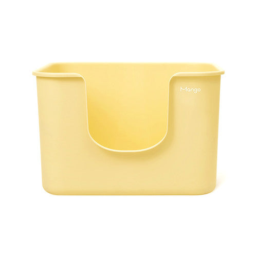 XXL cat litter box on a white background
