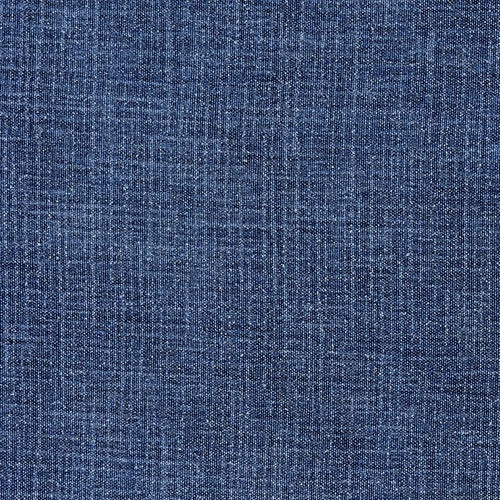Bowsers Franklin dog bed fabric swatch in Indigo performance washed cotton