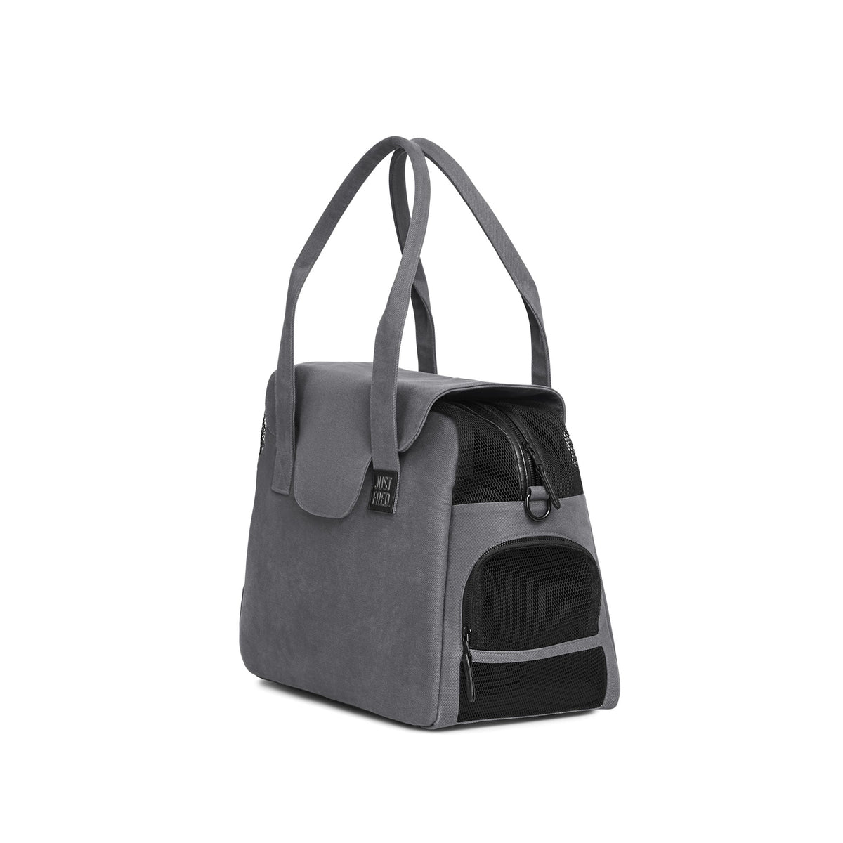 The Destination Tote in Gray | Small Dogs up to 13 lbs | TSA-Compliant In-Cabin Pet Carrier