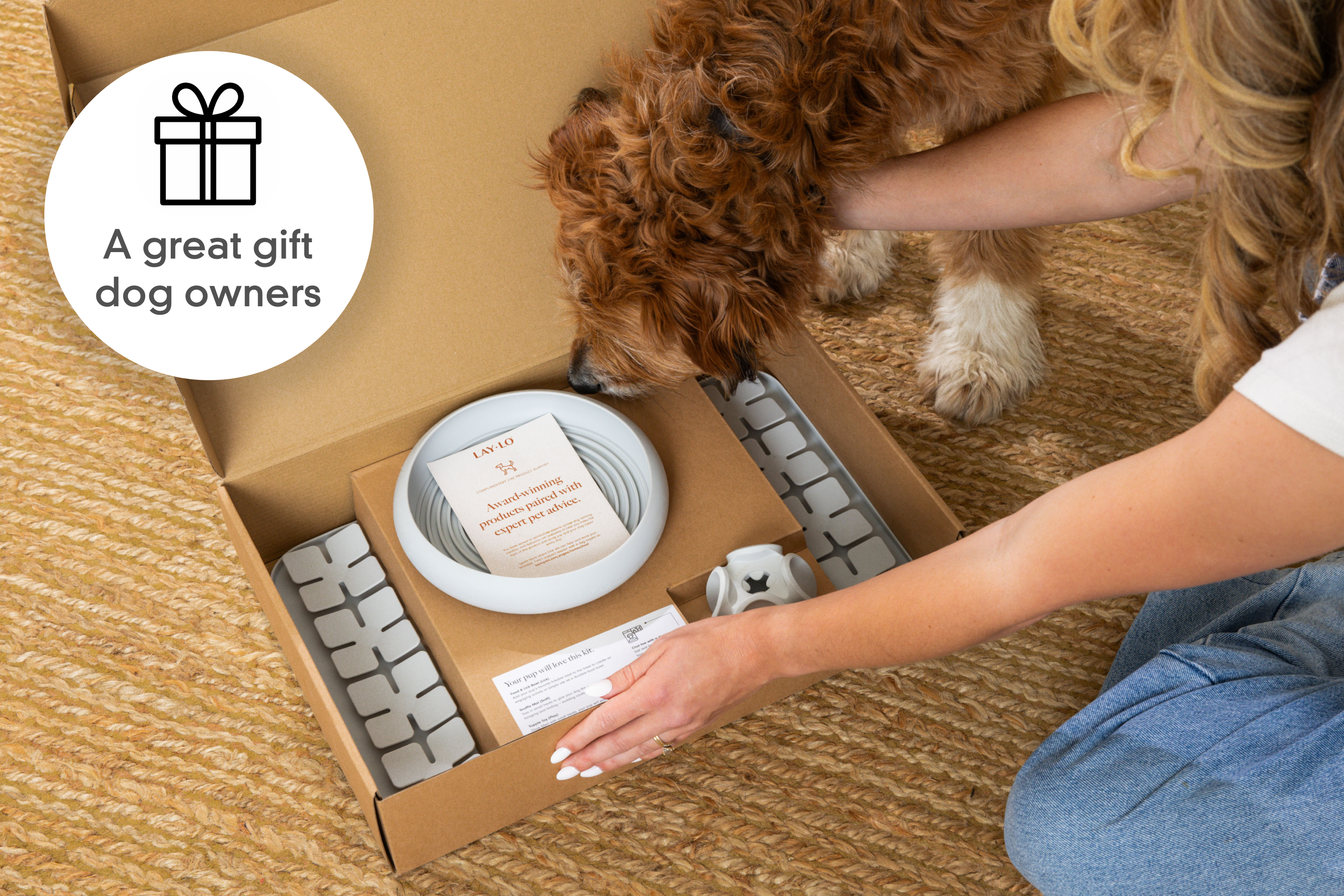 LAY LO Dog Enrichment Starter Bundle & Gift Box