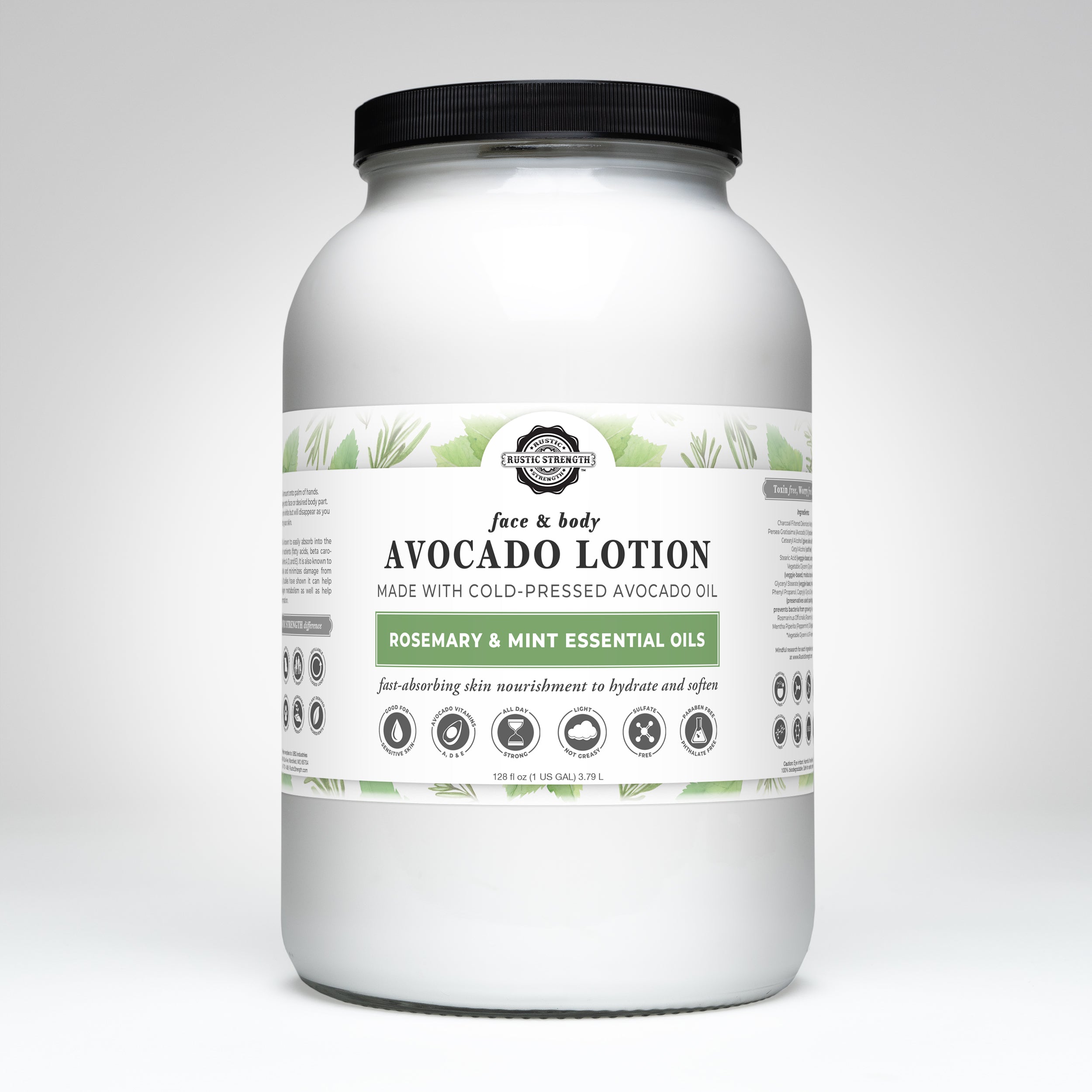 Avocado Lotion | Rosemary & Mint