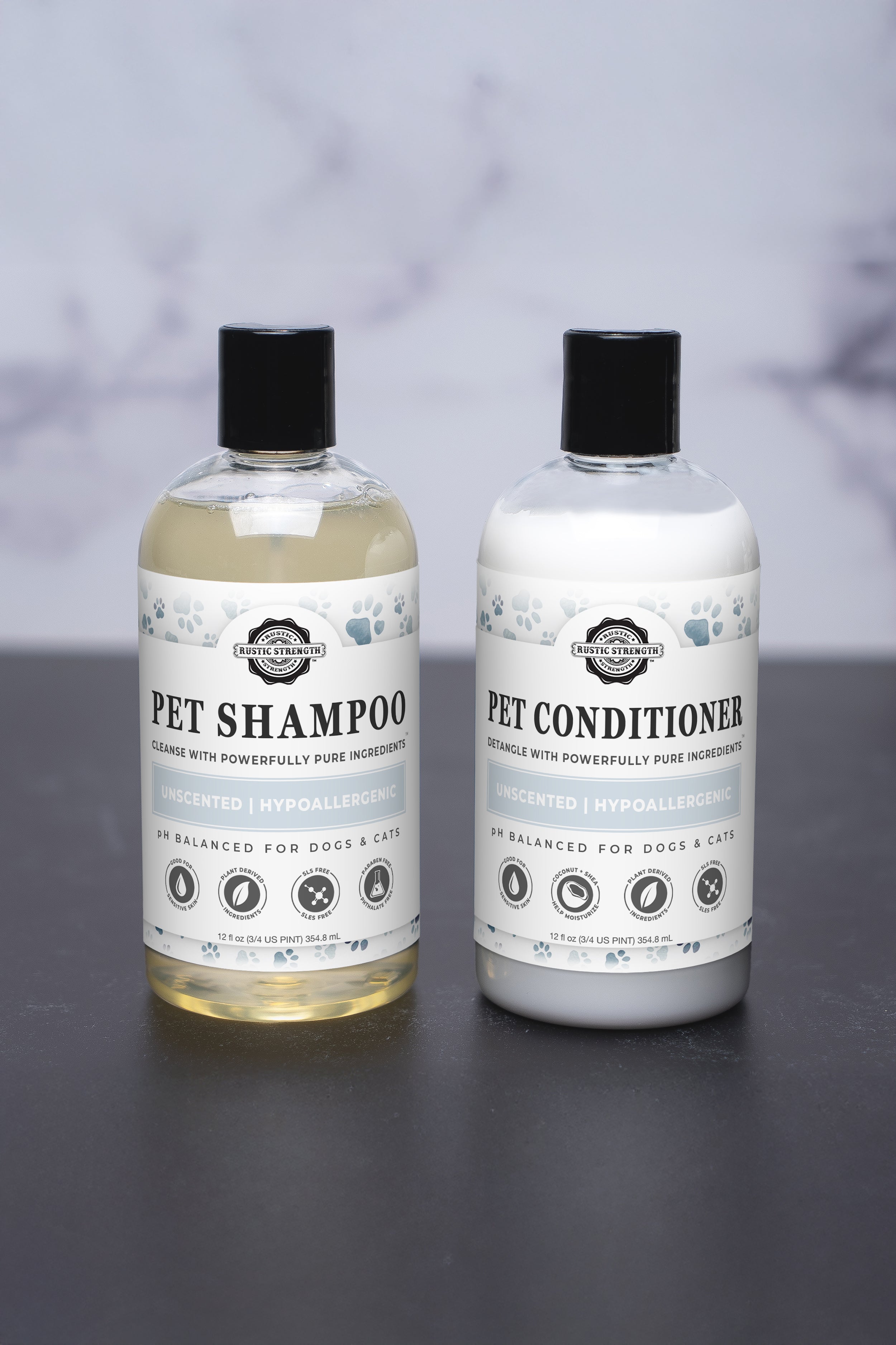 Non-Irritating Pet Shampoo & Conditioner | Unscented