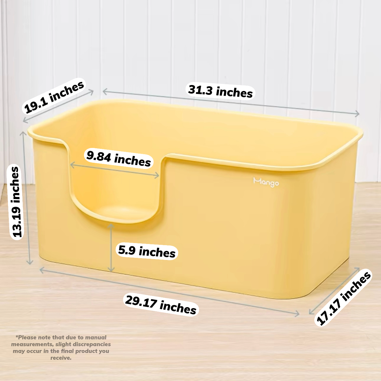 Extra Large Litter Box for Big Cats & Multi-Cat Homes