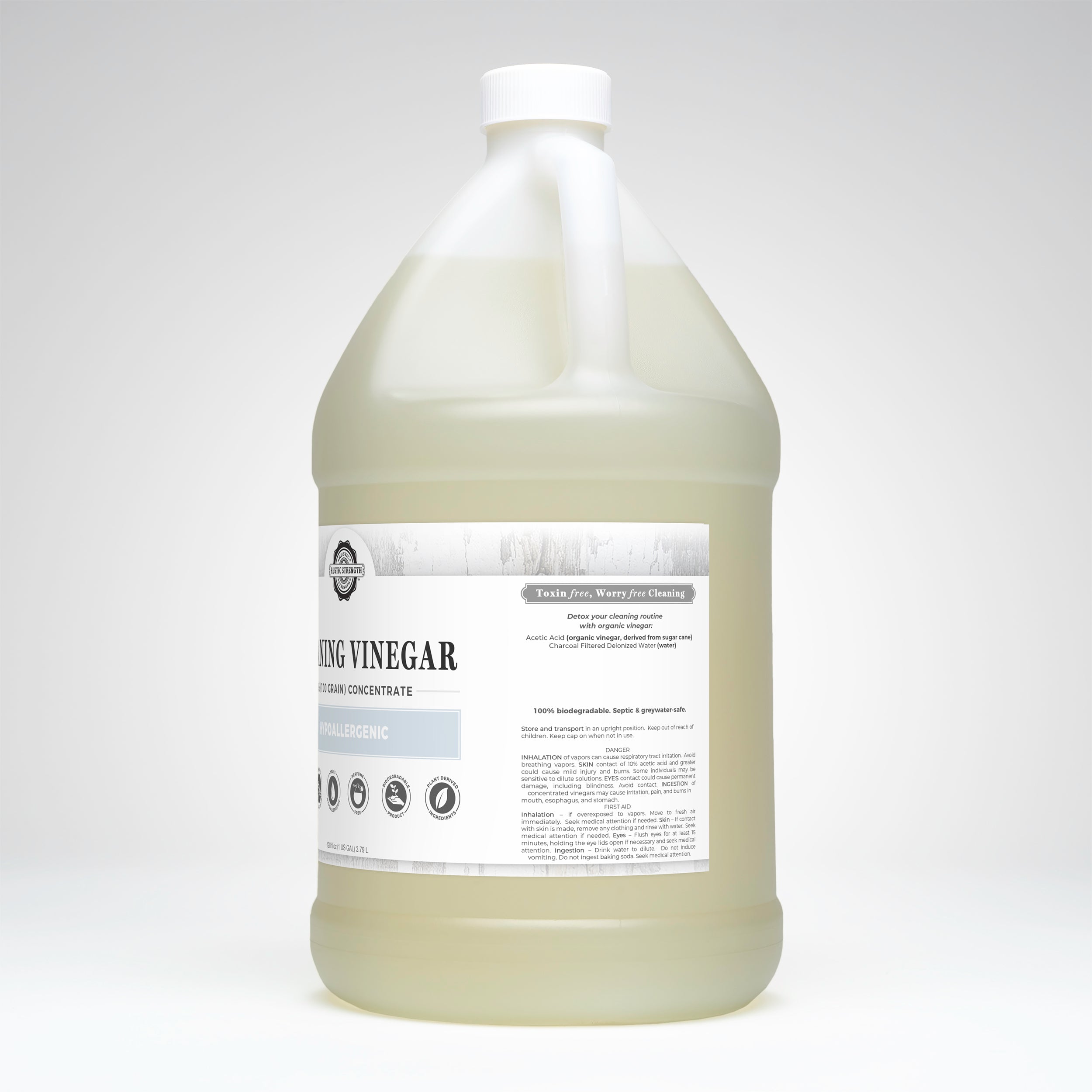 White Cleaning Vinegar Concentrate | 10% (100 grain)