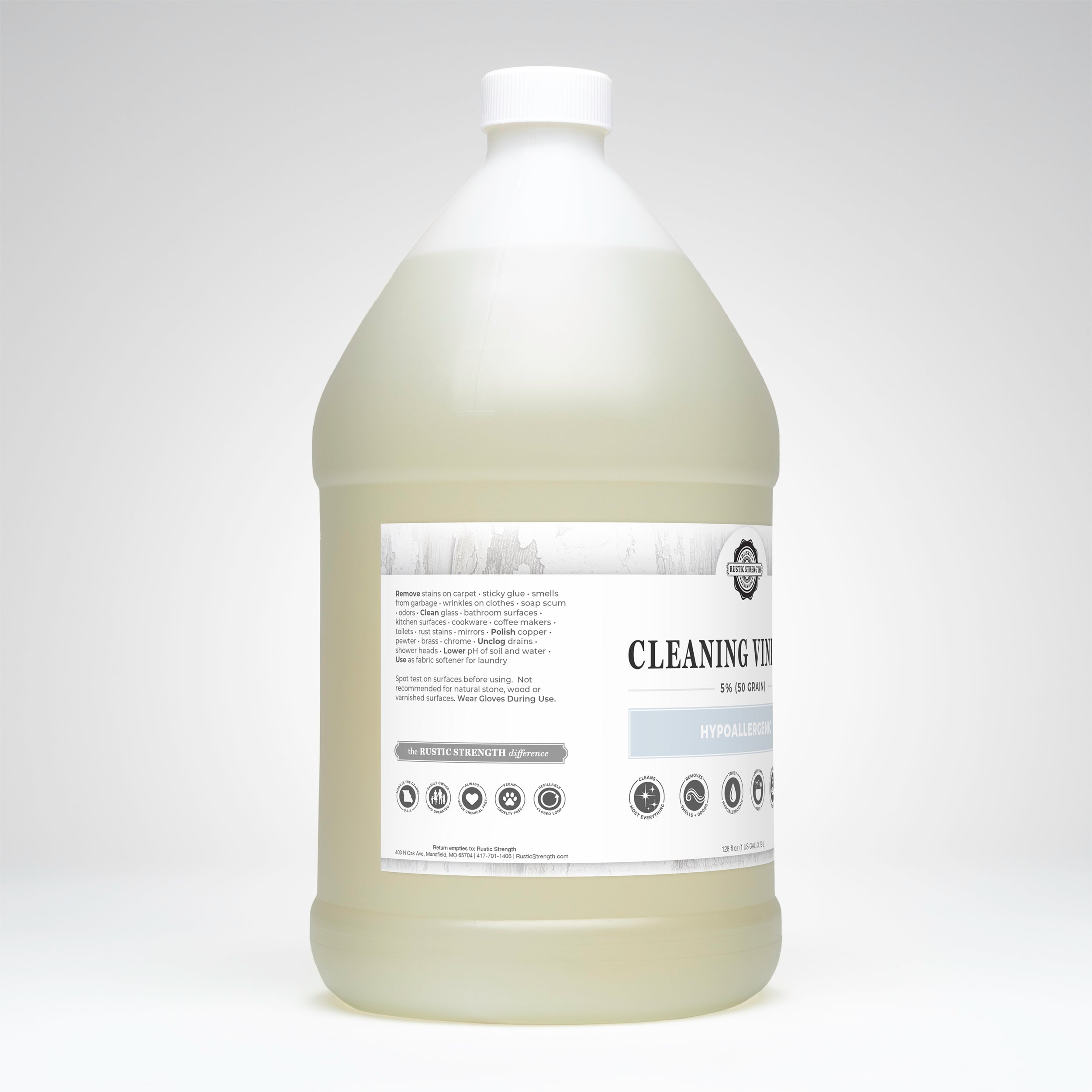 White Cleaning Vinegar | 5% (50 grain)