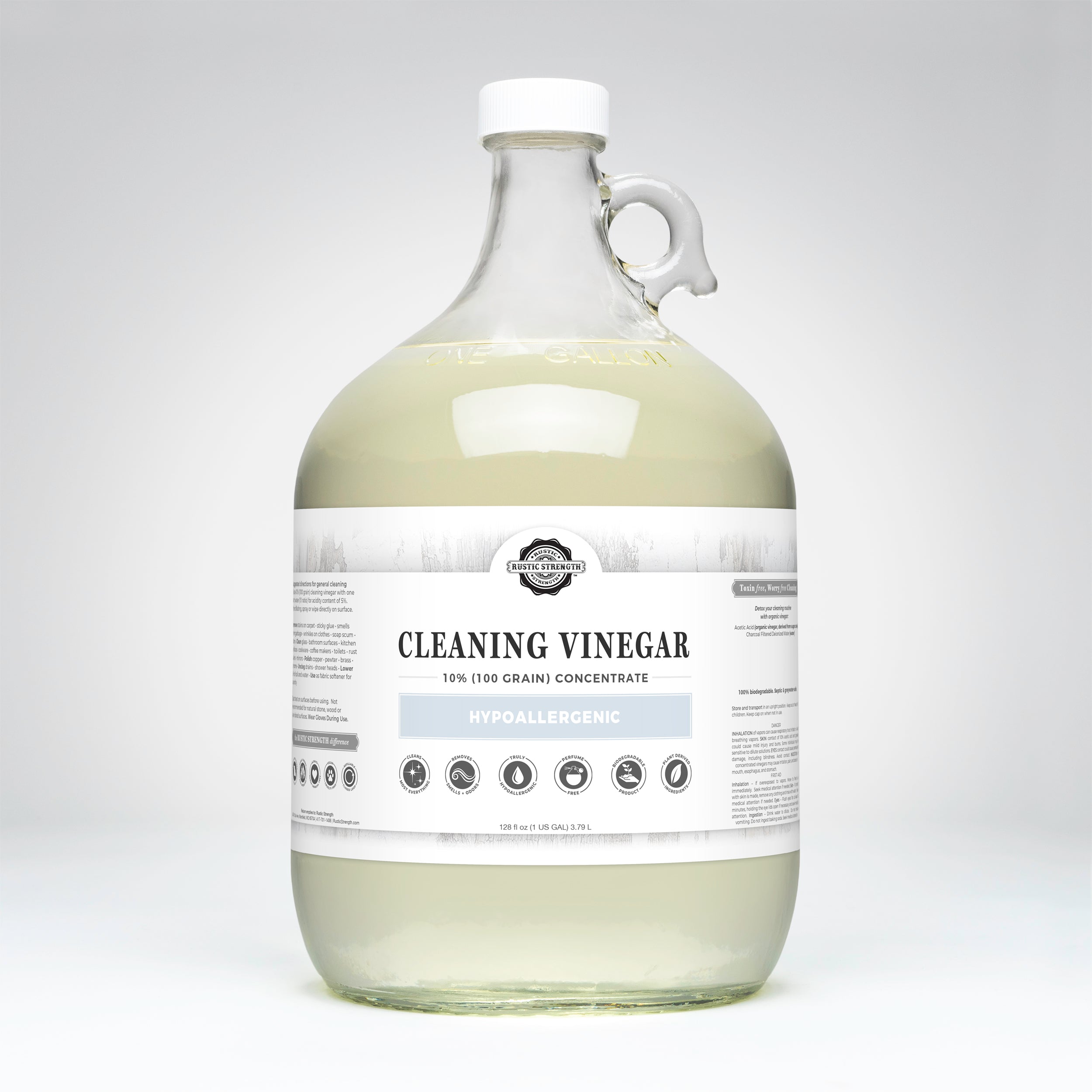 White Cleaning Vinegar Concentrate | 10% (100 grain)