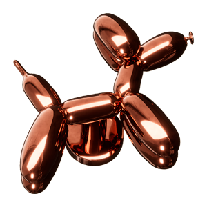 Small Dog Collar With Balloon Jewelry