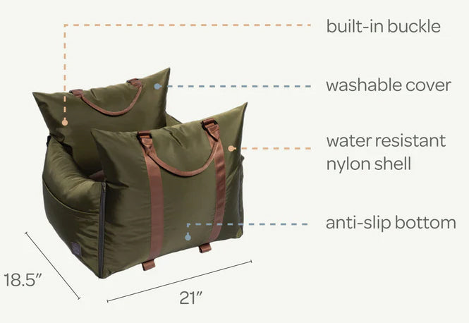 Marco Car Seat For Dogs & Travel Bed