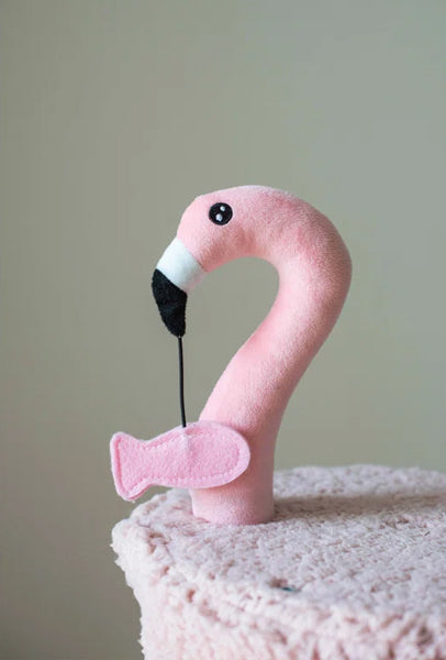 Catry Flamingo Cat Tree with Scratching Pad