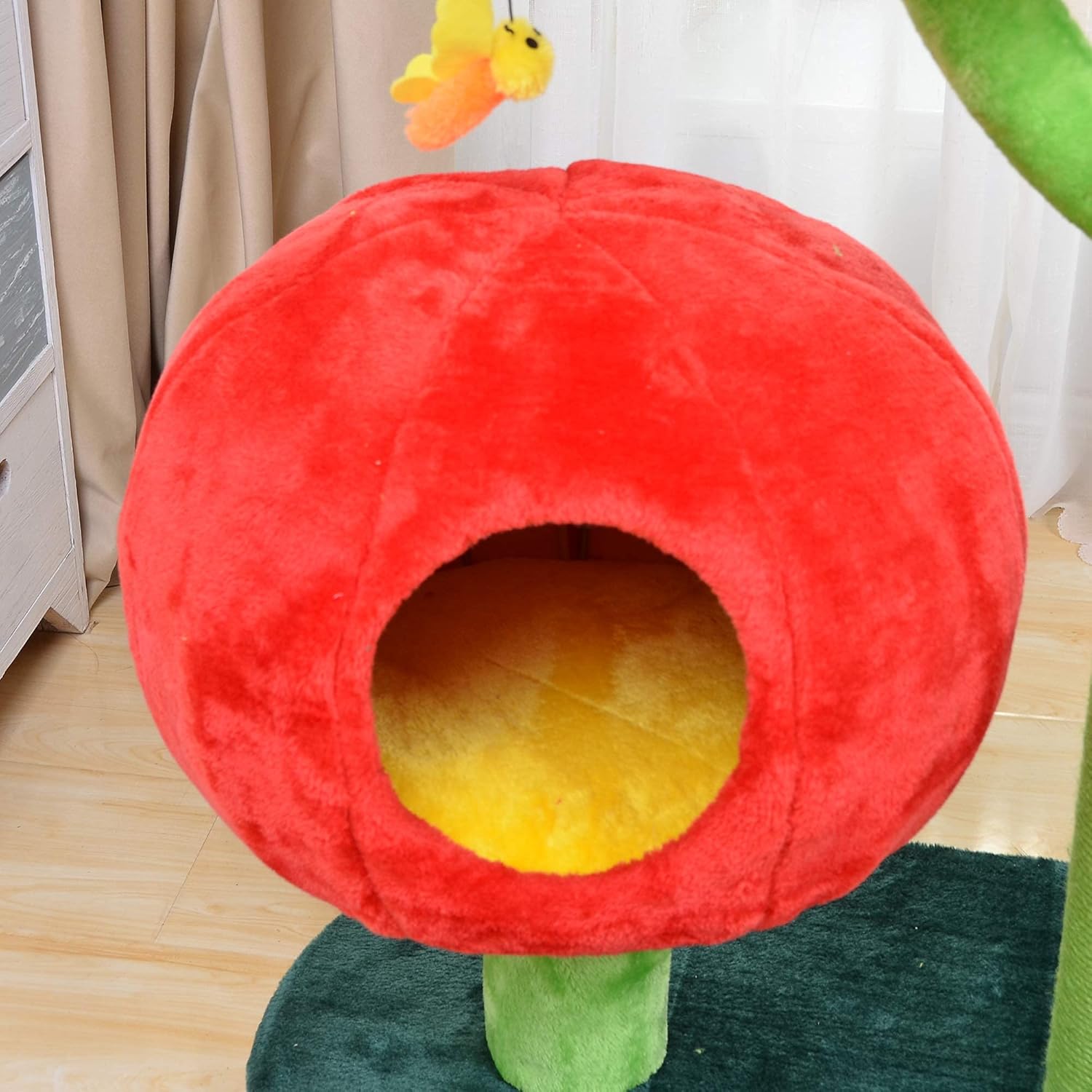 Catry cute cat cave in red