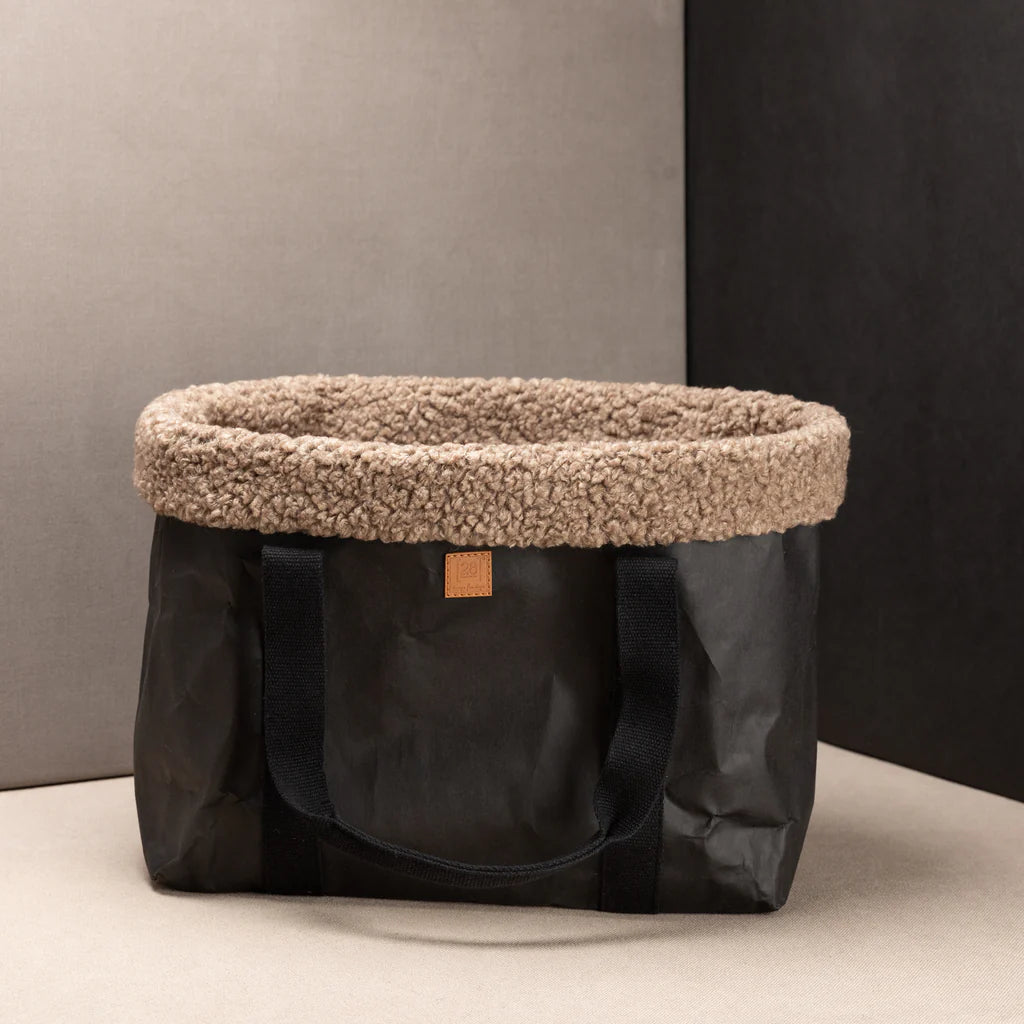 Medium Dog Carrier Dorothea Boucle Wool Everyday Bag
