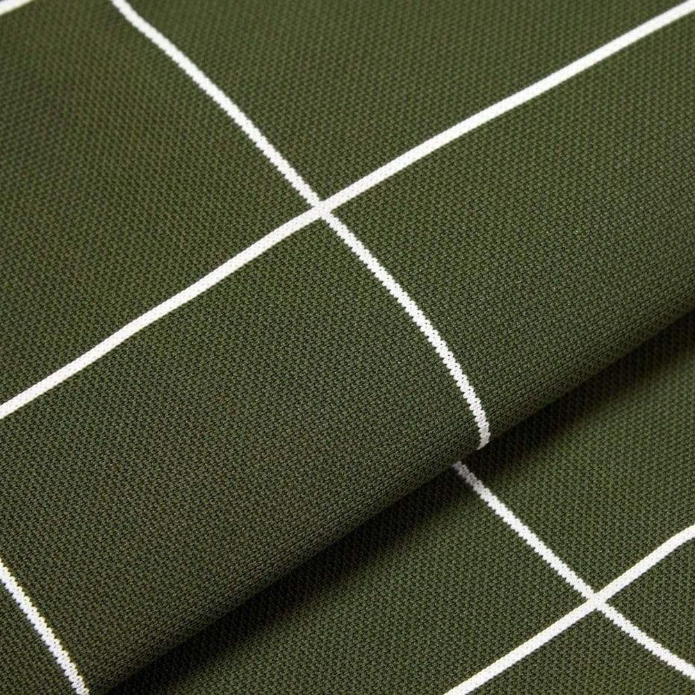 Hunter Green Grid | Designer Dog Bed With Removable Cover