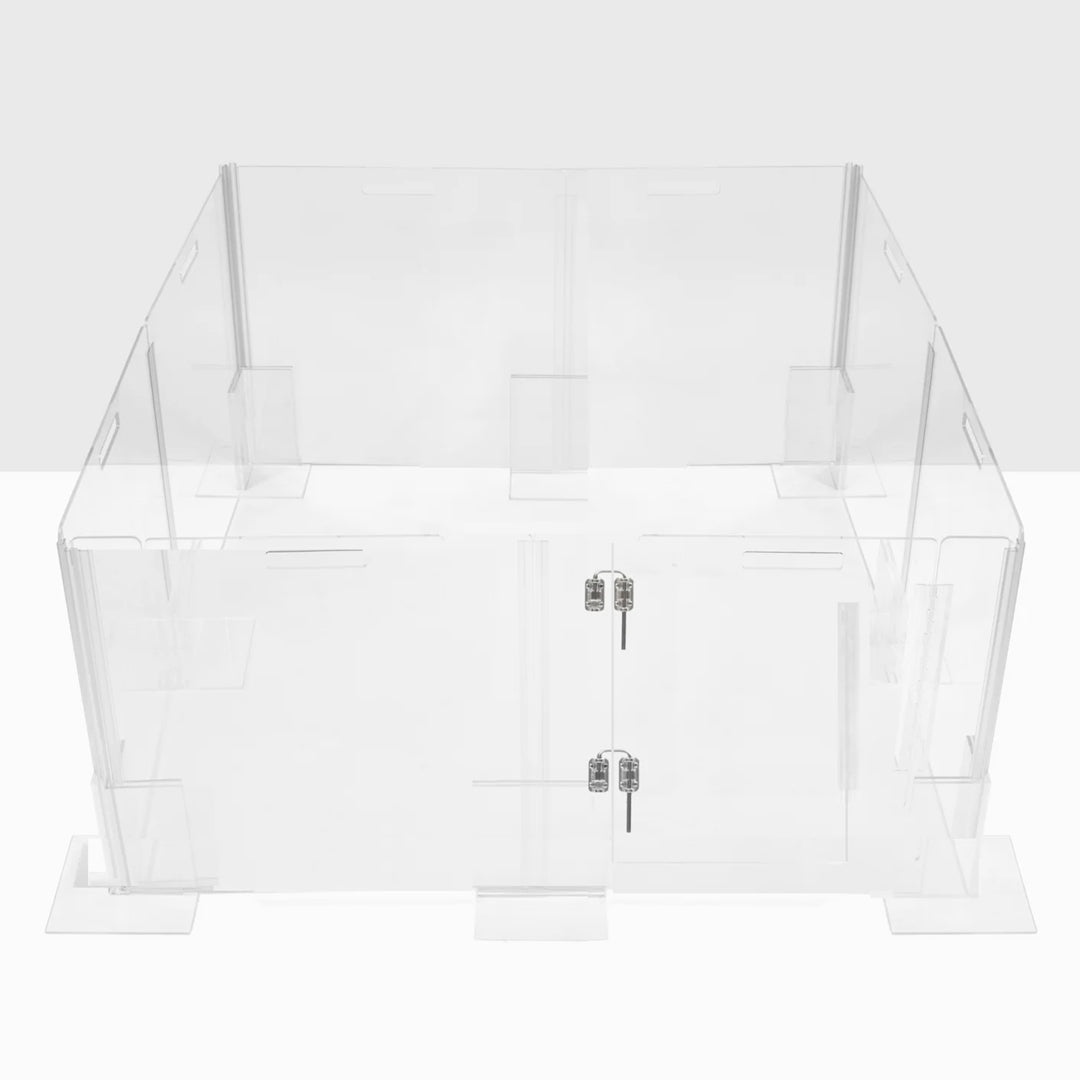 Hiddin clear dog playpen