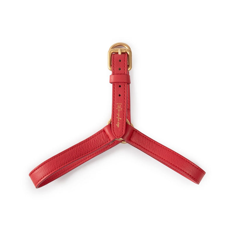 Nappa Leather Dog Harness For Medium Dogs