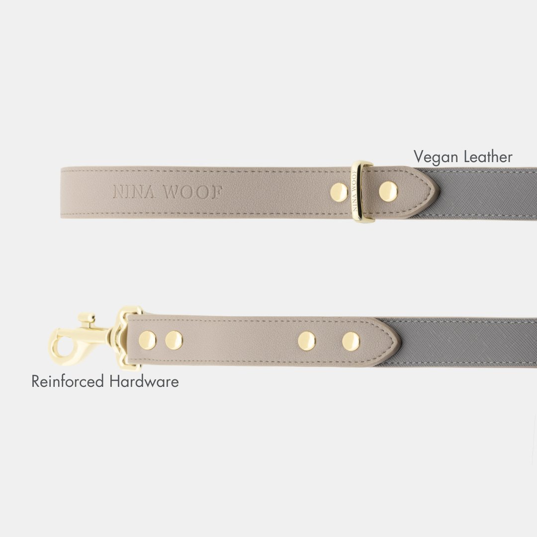 Dog Leash 4ft - Vegan Leather - London