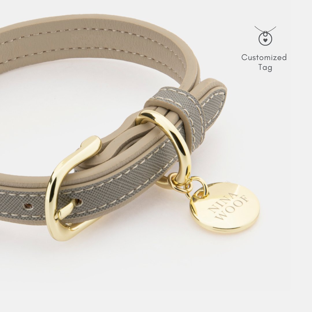 Dog Collar - Vegan Leather - London