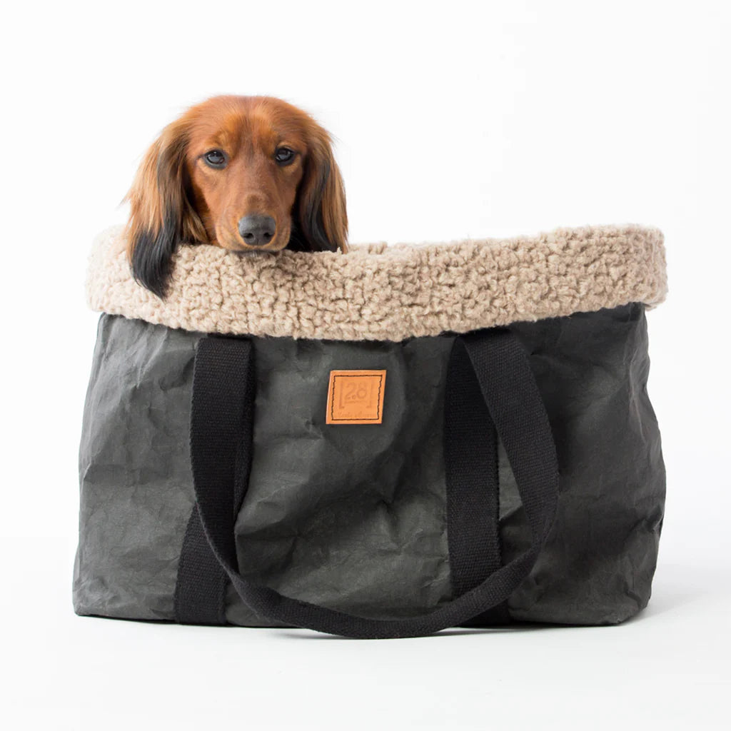 Medium Dog Carrier Dorothea Boucle Wool Everyday Bag