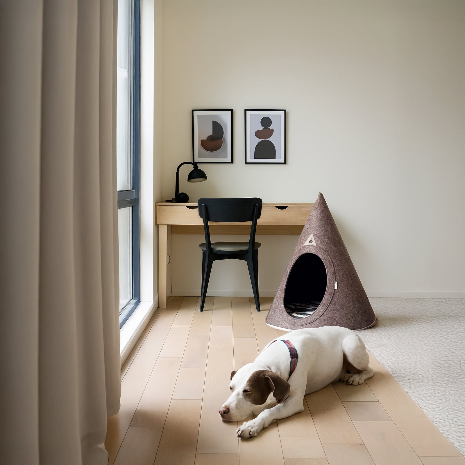 Nooee Pet Cave | A Cozy Bed For Pets From 4 lbs to 55 lbs