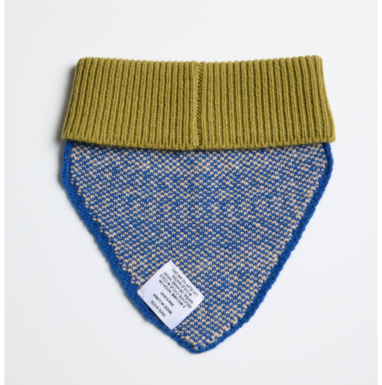 100% Wool Neck Warmer For Dogs