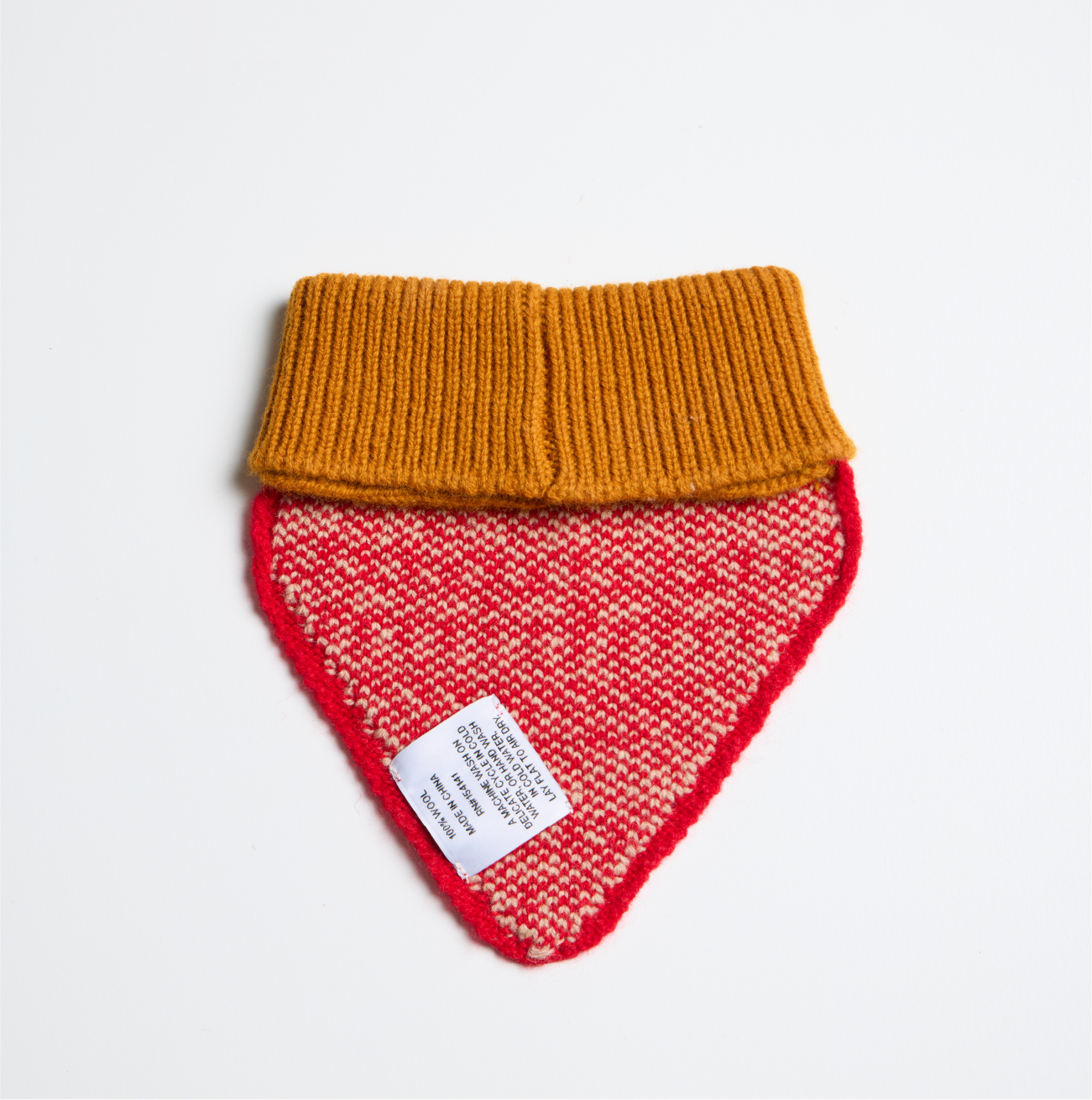 100% Wool Neck Warmer For Dogs