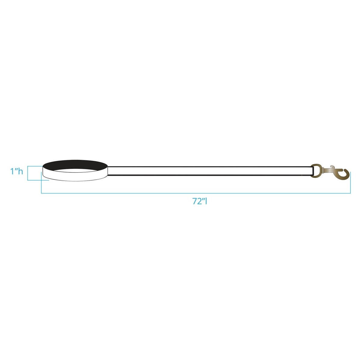 Pendleton Hiker Leash 6ft long