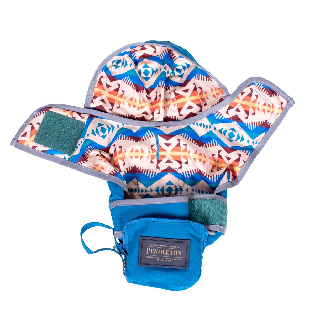 los lunas pendleton waterproof dog rain jacket coat