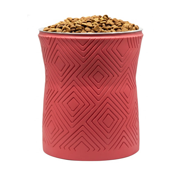 Santa Fe Modern Elevated Dog Bowl With Non-Slip Pads