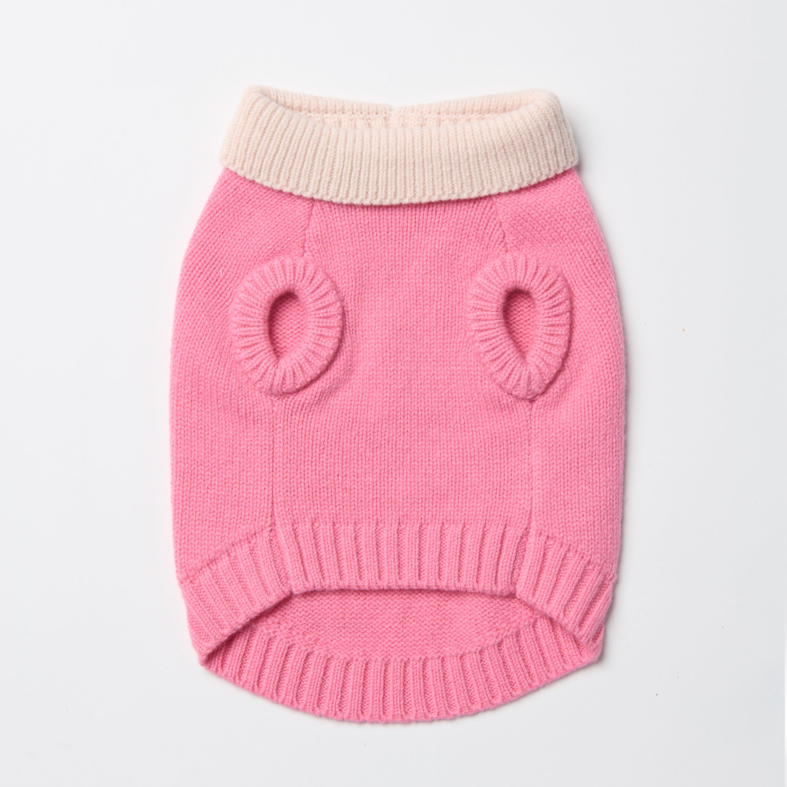 Nooee Small Polo Wool Sweater For Cats & Dogs | 100% Wool Knit