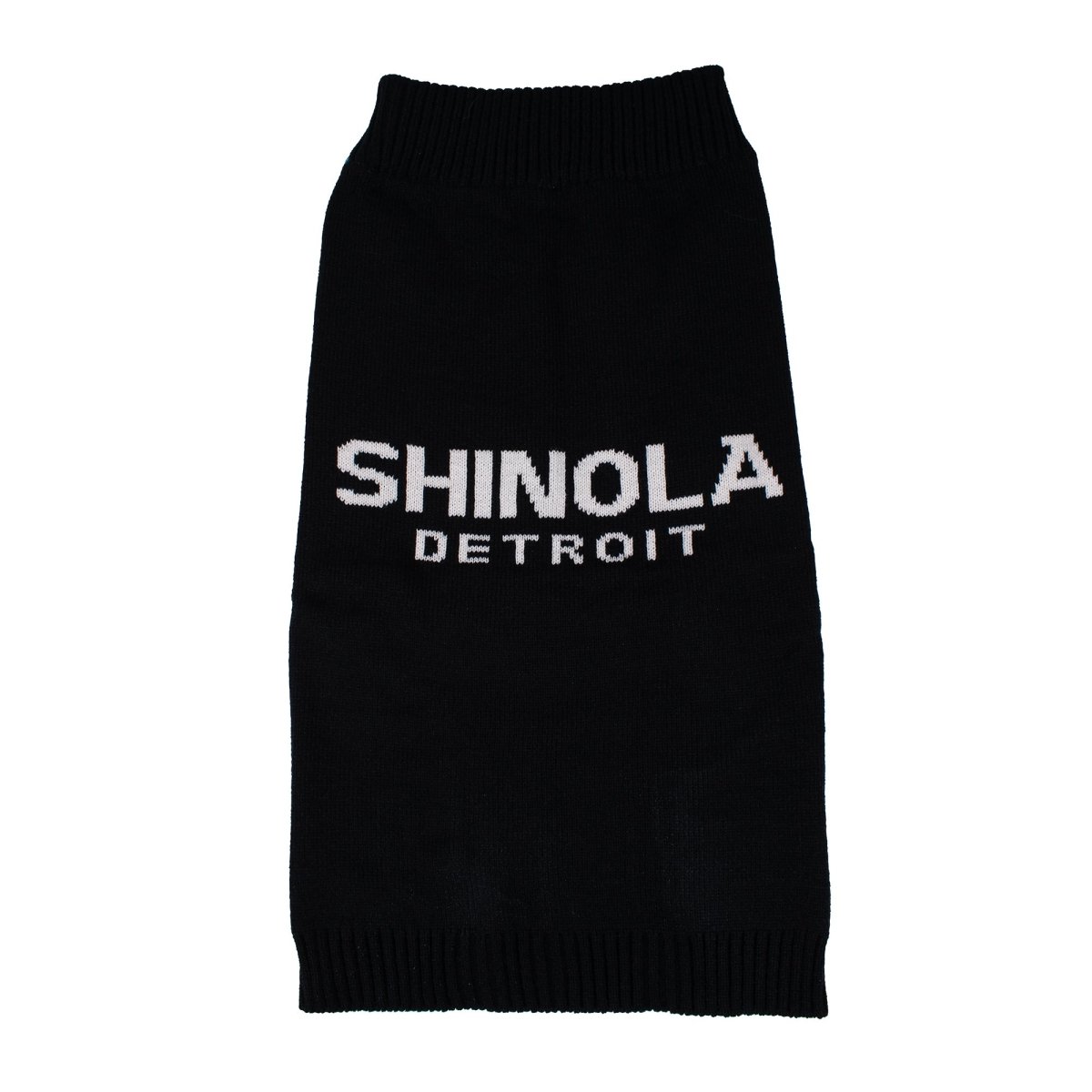 Shinola Brand Logo Knitted Dog Sweater