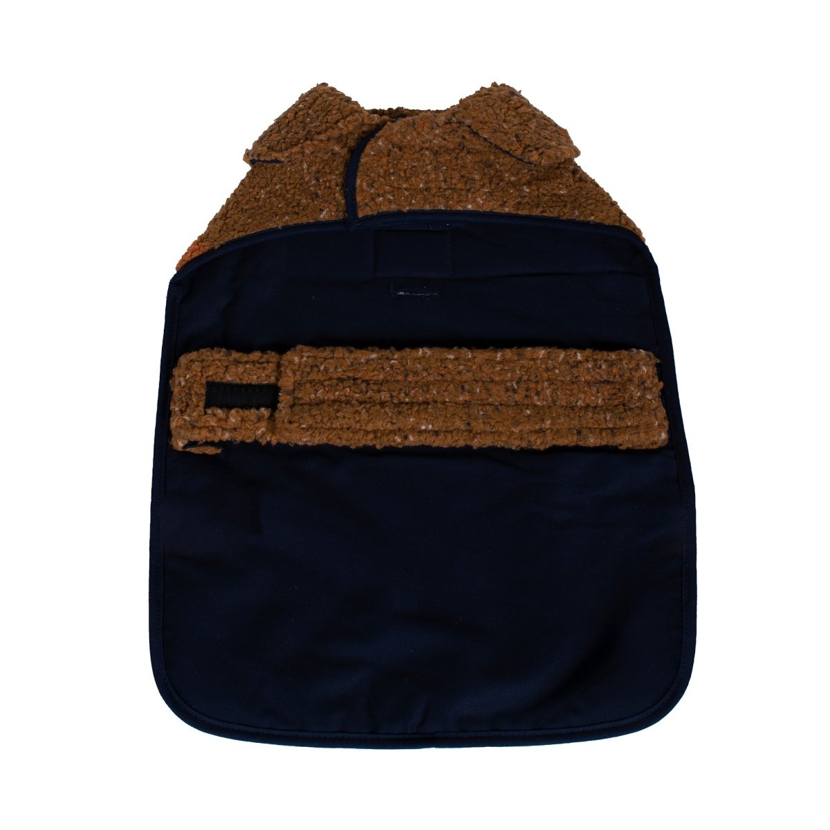 Back of the dog coat Shinola on white background