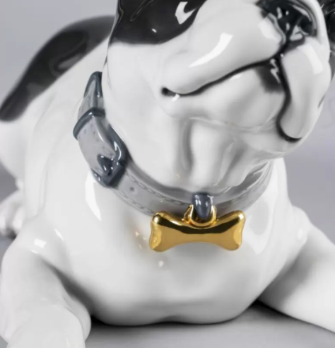 Luxury dog gifts from Lladro porcelain figurines