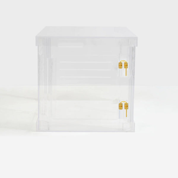 Hiddin small dog crate in acrylic