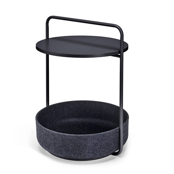 Miacara cat furniture bed Tavolino in black color