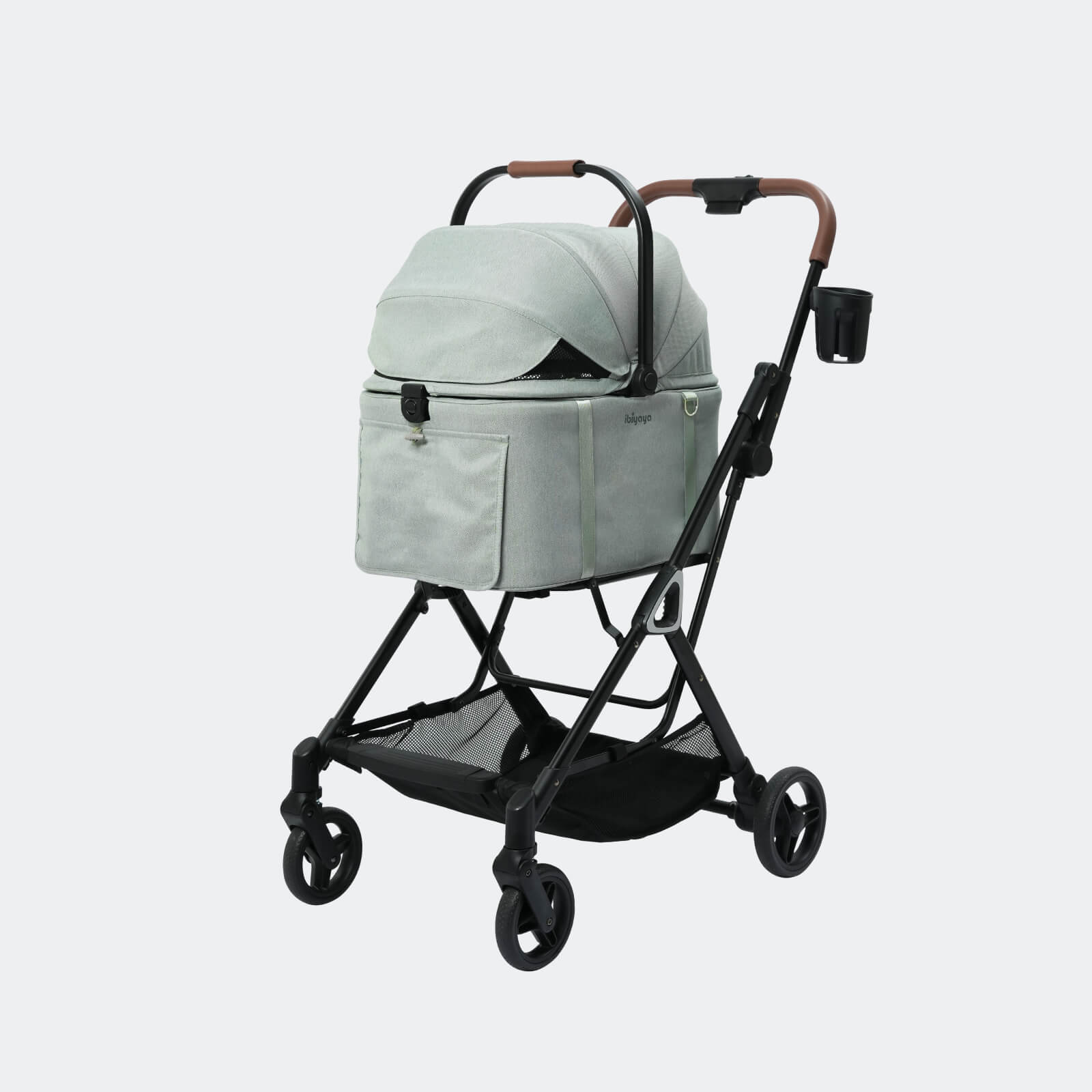 Lightweight Aluminum Stroller With Detachable Pet Carrier | Tinker