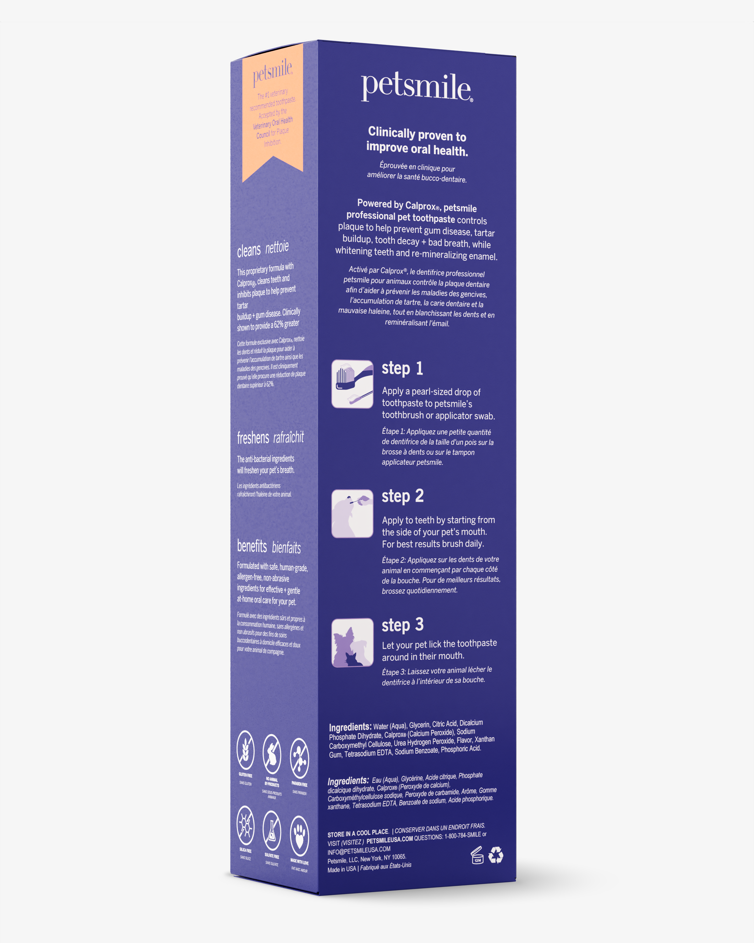 Professional Pet Toothpaste - Cheese Flavor - Large