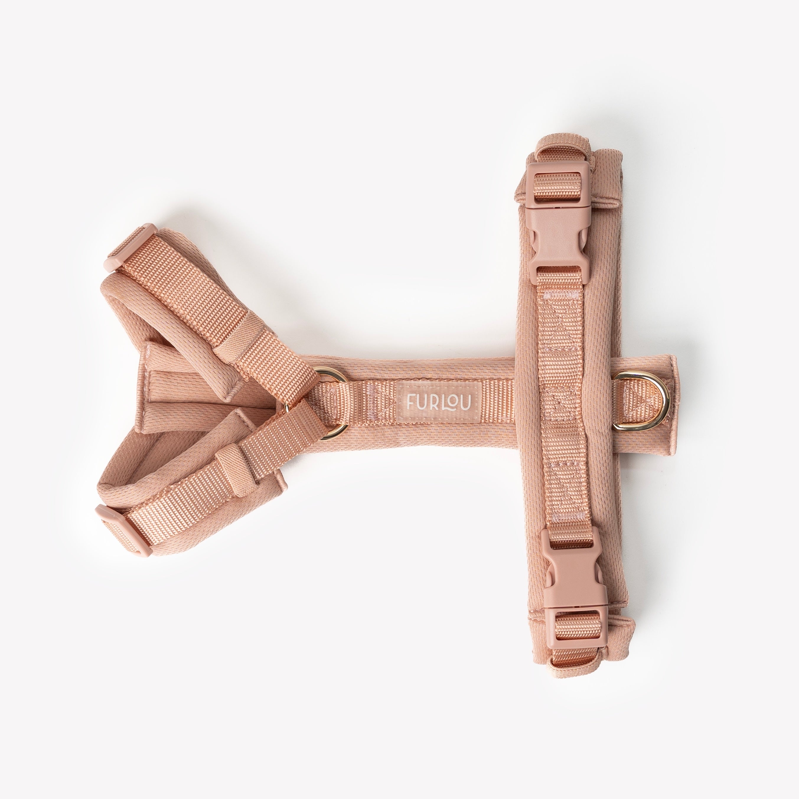 Comfort Dog Harness in Powder Rose