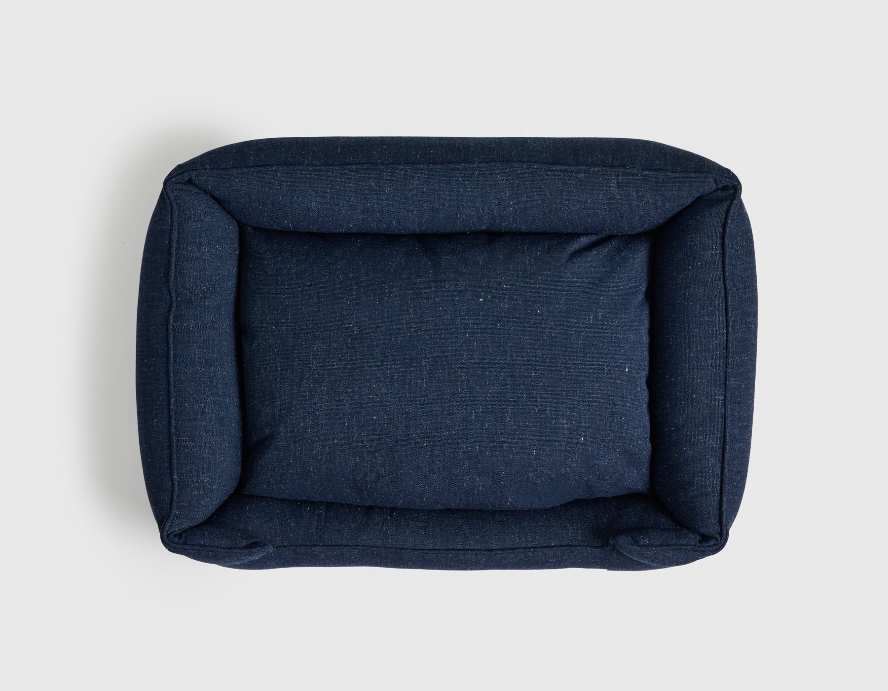 Warby Navy Dog Bed | Hypoallergenic Fill