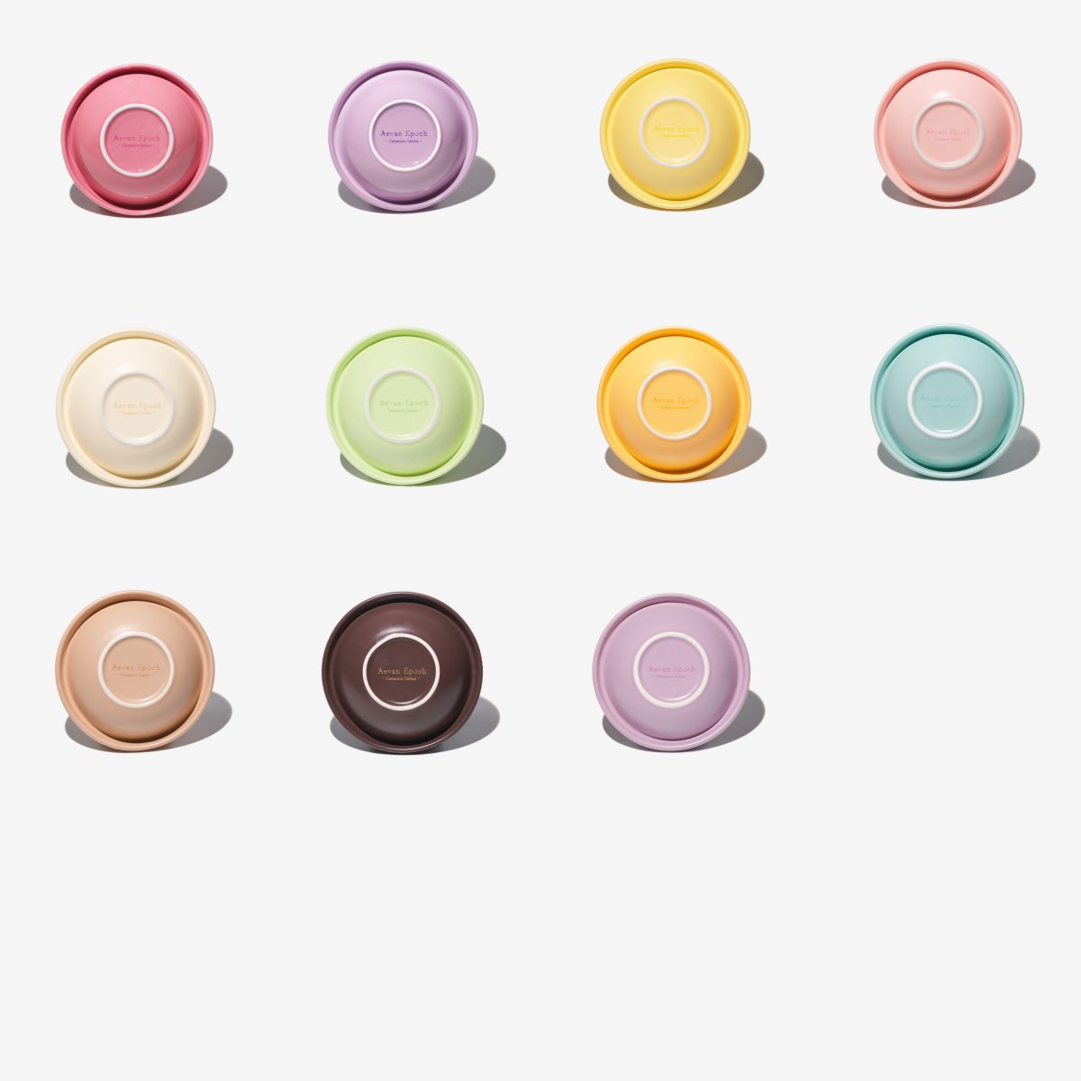 Aevan Epoch | Stoneware Ceramic Pet Bowls In Vibrant Colors