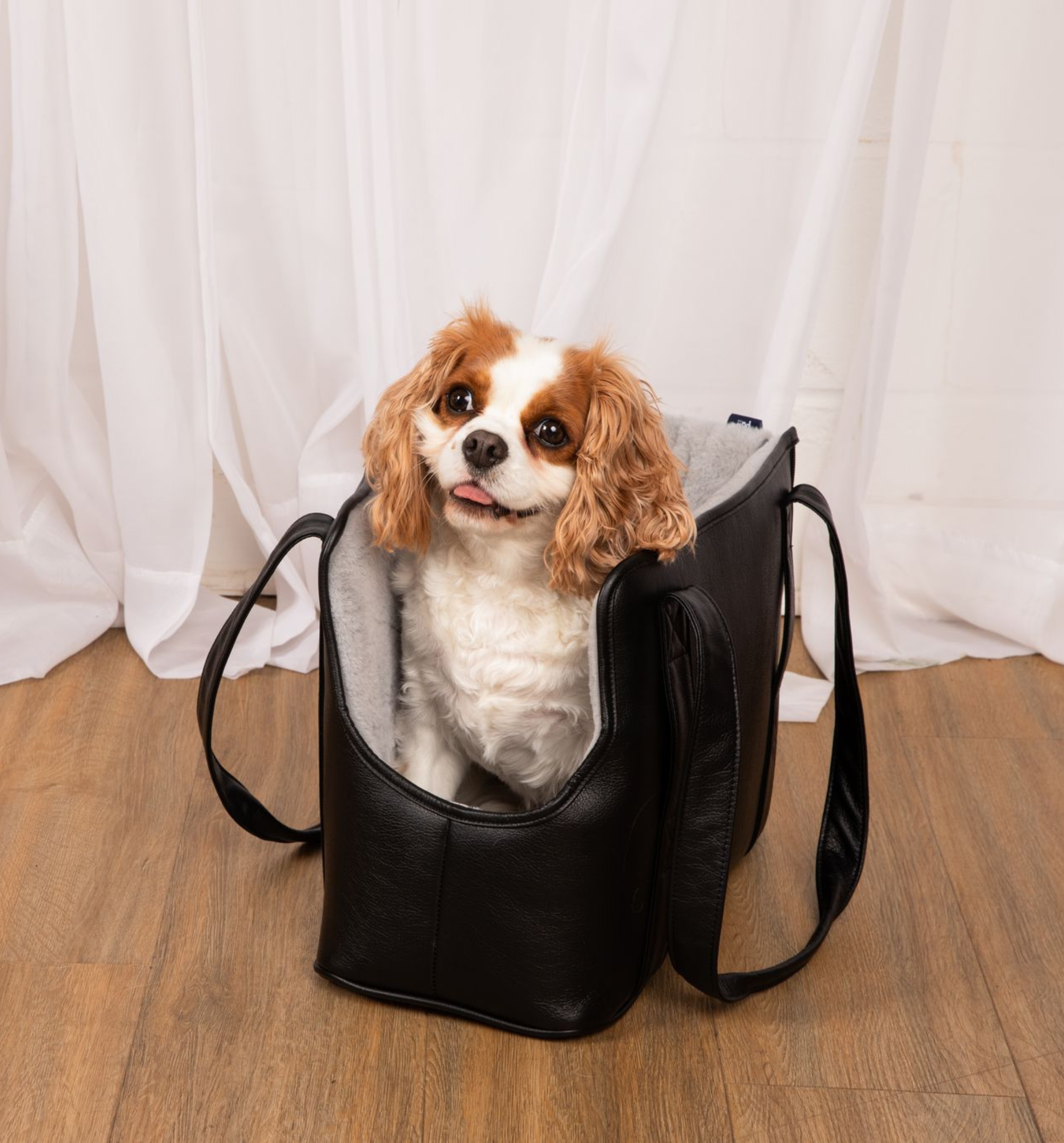 PupTote Faux Leather Small Dog Carrier Bag