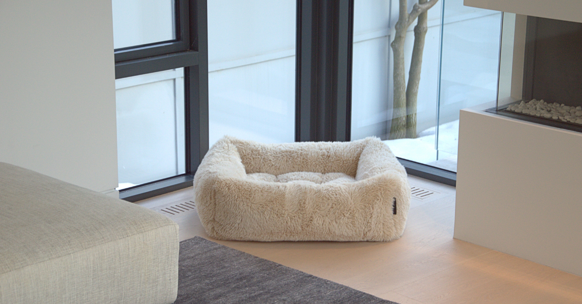 Bowsers Fluffernutter Performance Terry Luxury Fur Bed For Cats & Dogs