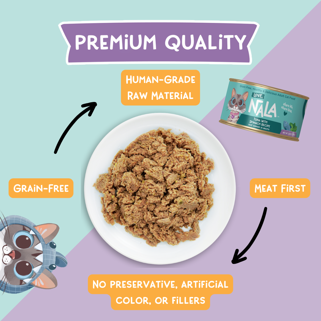 Premium Cat Food | Paté Variety Pack | 2.8 oz